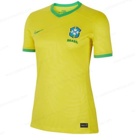 Brazilië Dames Thuisshirt Voetbal 2023