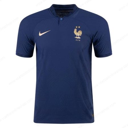 Frankrijk Thuis Spelersversie Voetbalshirt 2022