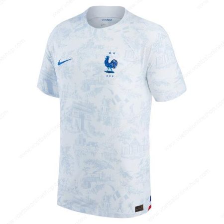 Frankrijk Uit Spelersversie Voetbalshirt 2022