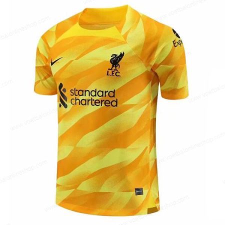 Liverpool Yellow Goalkeeper Voetbalshirt 23/24