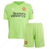 Manchester United Thuisshirt Goalkeeper Kinderen Voetbaltenue 23/24