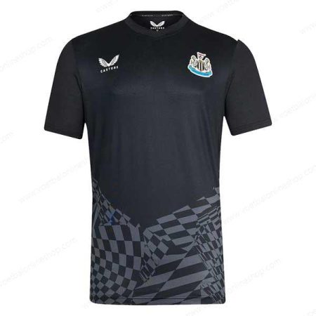 Newcastle United Pre Match Voetbalshirt-Zwart