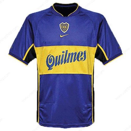 Retro Boca Juniors Thuisshirt Voetbal 01/02
