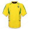 Retro Brazilië Thuisshirt Voetbal 2002