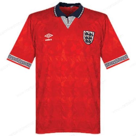 Retro Engeland Uitshirt Voetbal 1990