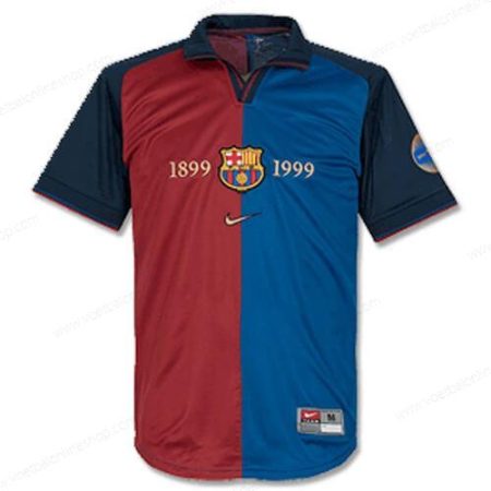 Retro FC Barcelona Centenary Thuisshirt Voetbal 1999