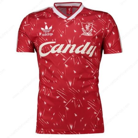 Retro Liverpool Candy Thuisshirt Voetbal 89/91