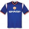 Retro Manchester United Uitshirt Voetbal 85/86