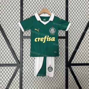 Palmeiras Thuisshirt Kinderen Voetbaltenue 24/25