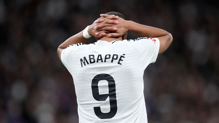 Mbappé moet zich aanpassen aan zijn nieuwe rol bij Real Madrid